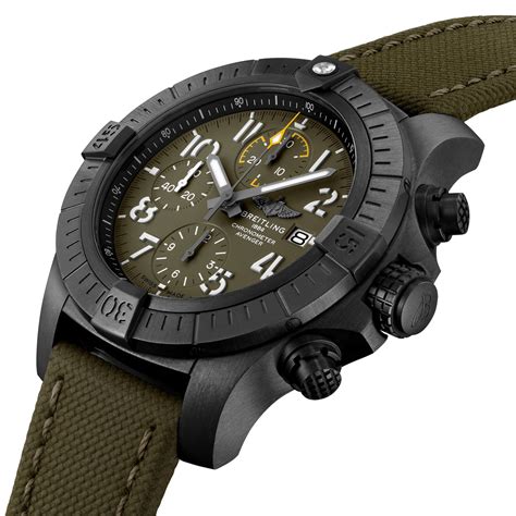 breitling avenger night mission green|breitling chronograph 45 night mission.